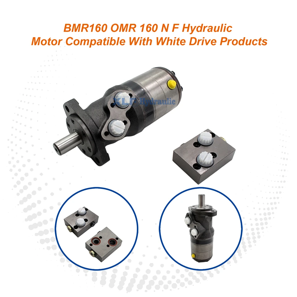 Moteur hydraulique BMR160 OMR160 NF|Remplacement pour les produits White Drive.