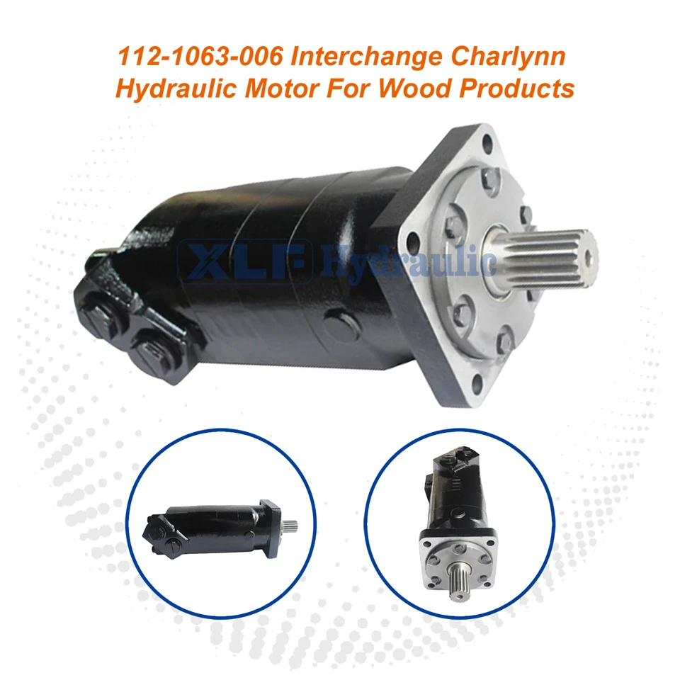 Charlynn 112-1063-006 Échangeur de moteur hydraulique - Application de produits en bois